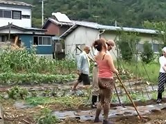 BravoTube Farmer Milf Fucks Her Worker Out In A Field